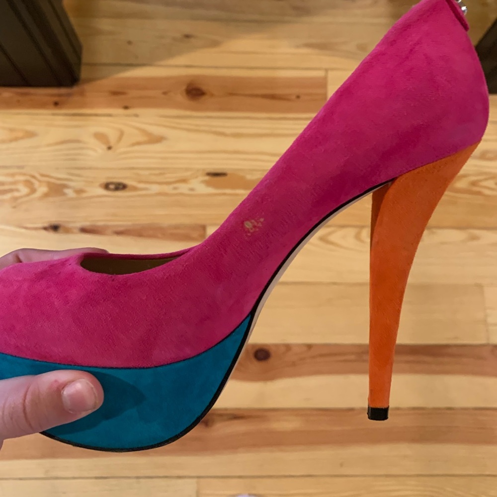Stuart Weitzman Colorblock Pump - image 2